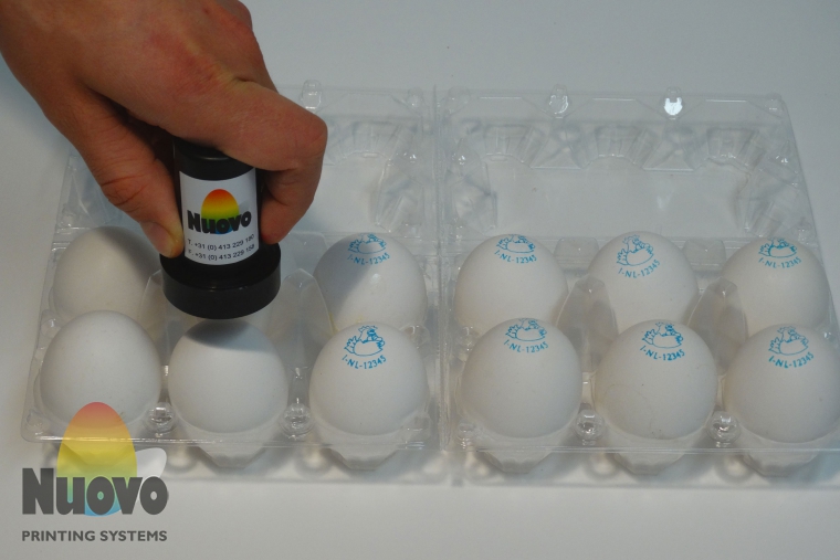 Nuovo Egg Printing and Egg Stamping Systems - Eierstempel Easy Stamp EMS1